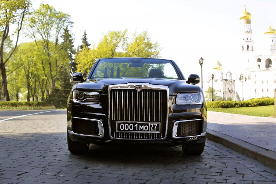  Aurus Senat Парадный Кабриолет (412314) 2019 года  (RU) (фото 3 из 16)
